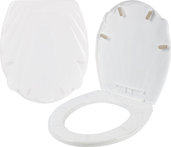 Сиденье для унитаза Keeplex Light 41,9х36,3х4,5см белое облако KL260112048