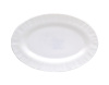 Блюдо Lavenir "Волна классика" 35*24 см БЕЛЫЙ XYP-140 WHITE стеклокерамика 50237
