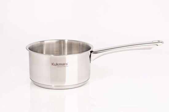 Ковш линии "Леон" 1,5л, д.16см, со стекл. крышкой LN-LDL1516G