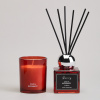 НАБОР АРОМАТИЧЕСКИЙ "LUXURY" СВЕЧА В СТАКАНЕ 6*7,5 СМ И ДИФФУЗОР 70 МЛ OUD&BERGAMOT (605-120)