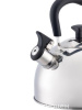 Чайник для плиты 2,5л со свистком, черная ручка НМ 55207