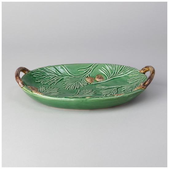 БЛЮДО "GREEN PINE" 28,2*19*5 СМ (145-200)