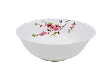 Салатник Lavenir "Сакура" 600 мл, 16 см, 6,5" LHW-65 A9-61122 стеклокерамика 00116630