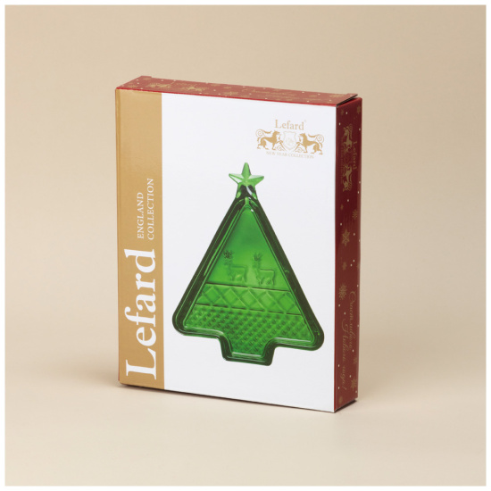 БЛЮДО CELEBRATION GREEN 20,5*16*2,5 СМ (355-363)