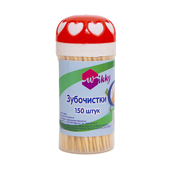Зубочистки Wikky 150 шт.