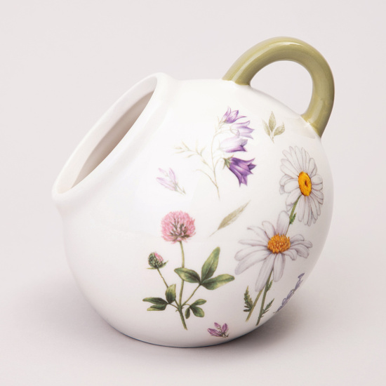 СОЛОНКА С ЛОЖКОЙ AGNESS "FLOWER STORY" 9,5*10 СМ 170 МЛ (КОР=48ШТ.) (358-2183)