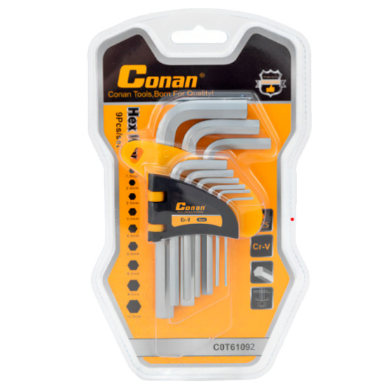 Набор шестигранников Conan 9 предметов, длинные COT61092 OLS-778-1