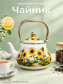 Чайник эмал. 2л OLS-LY-3