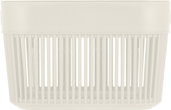 Корзина для хранения Keeplex Дождь с крышкой 3л белое облако KL141111048