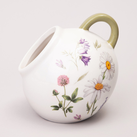 СОЛОНКА С ЛОЖКОЙ AGNESS "FLOWER STORY" 9,5*10 СМ 170 МЛ (КОР=48ШТ.) (358-2183)