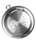 Чайник из нержавеющей стали, со свистком,3л, Роза Ч-05