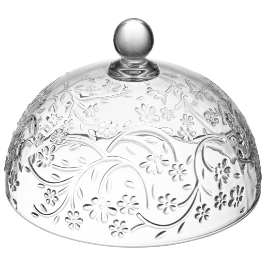 БЛЮДО СЕРВИРОВОЧНОЕ НА НОЖКЕ С КРЫШКОЙ "BLOSSOM" 19,5*21,5 СМ (691-161)