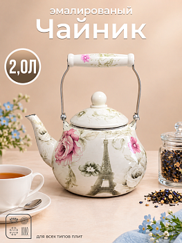 Чайник эмал. 2л OLS-LY-12