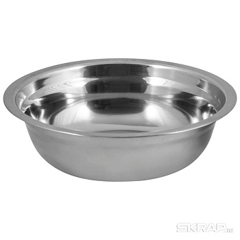 Миска из нерж.стали с расширенными краями BOWL-19 1л (985891)