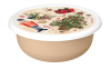 Миска "Модена" 2,1л с крышкой с декором "Игрушки" (бежевый) 223138327/10 