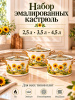Набор посуды эмалированной 20-22-24см OLS-LY-34