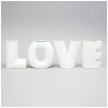 НАБОР ВАЗ "LOVE", ВЫСОТА 15.2СМ ЦВЕТ: БЕЛЫЙ (374-140)