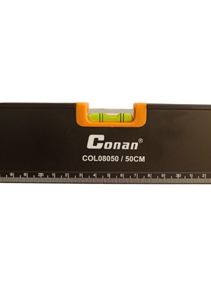 Уровень строительный Conan 50см, магнитный COL08050 OLS-778-40