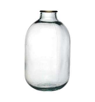 Бутыль 10л СКО d82 (прозрачная) "Дачная"