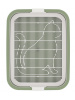 Лоток для кошек "Юта" ALTA (оливковый) М9063