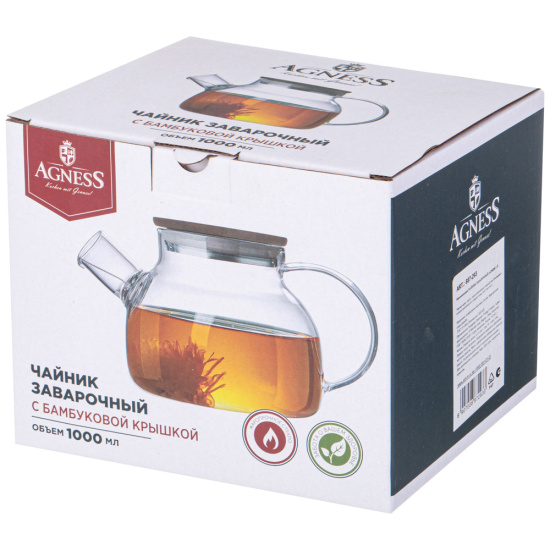 ЧАЙНИК ЗАВАРОЧНЫЙ AGNESS 1 Л (887-293)