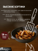 Сковорода WOK чугунная с ручкой, д.240 ТМ Гардарика 1124