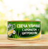 Свеча уличная с ароматом цитронеллы 120г. Тайга ИН-132