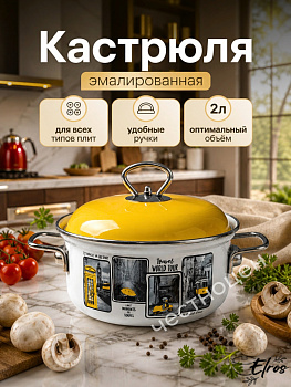 Кастрюля 2,0 литра (Сумерки) Е-1510АП4/6Жл