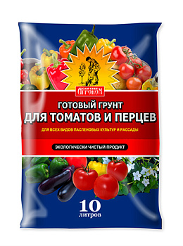 Грунт "САМ СЕБЕ АГРОНОМ" для томатов и перцев 10 л (240)